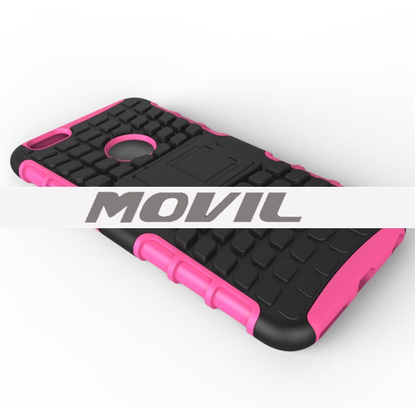 NP-1903 2 en 1 funda para iPhone 6 plus con soporte-4